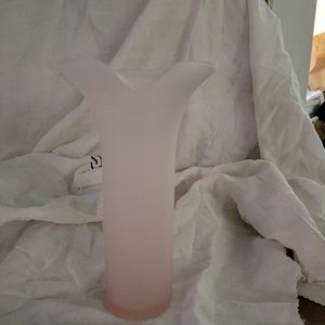 Ombre Pink Satin Vase